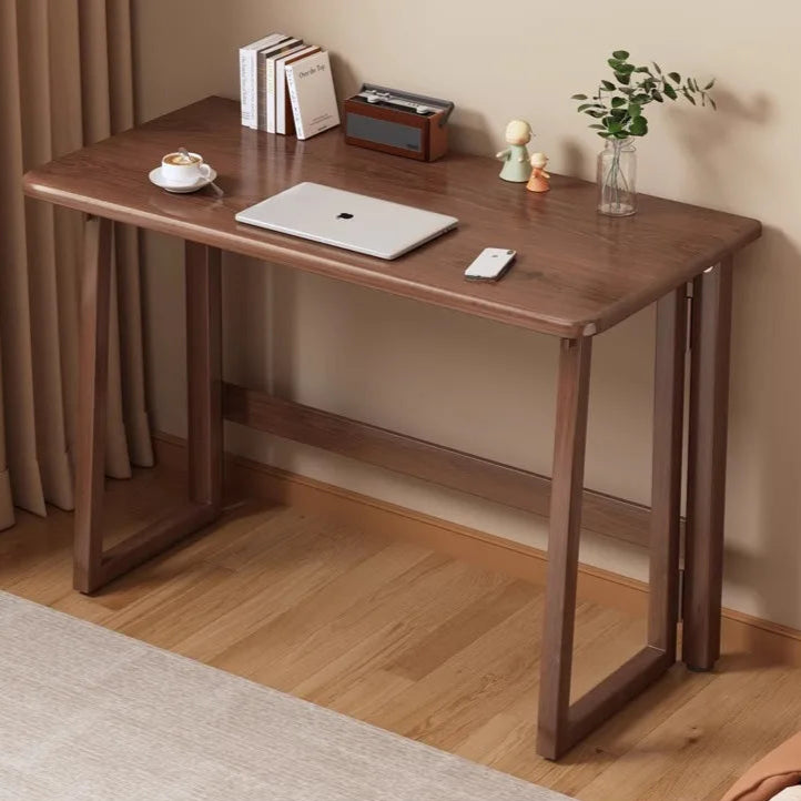 Solid Wood Folding Desk for Home Office - ideal for kids