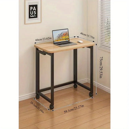 Folding small desk, Ideal for student's simple writing desk