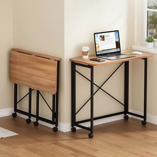 Folding small desk, Ideal for student's simple writing desk