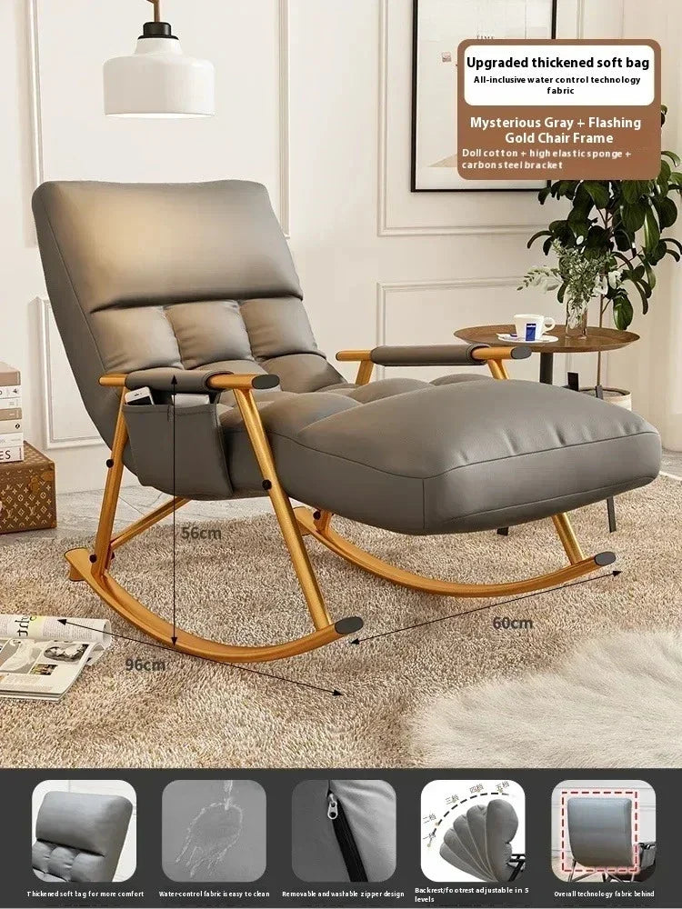 Modern Outdoor Rocker Sofa