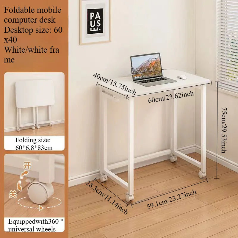Folding small desk, Ideal for student's simple writing desk