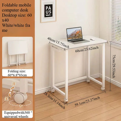 Folding small desk, Ideal for student's simple writing desk