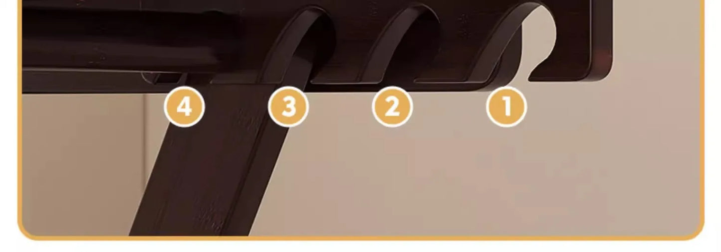 Adjustable Foldable Wooden Desk- Space saving can adjust anywhere