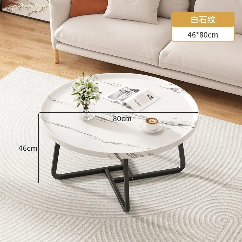 Multi functional coffee table, modern minimalist living room  side table
