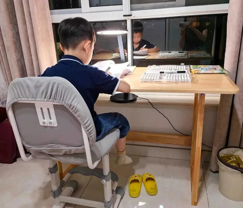 Solid Wood Folding Desk for Home Office - ideal for kids