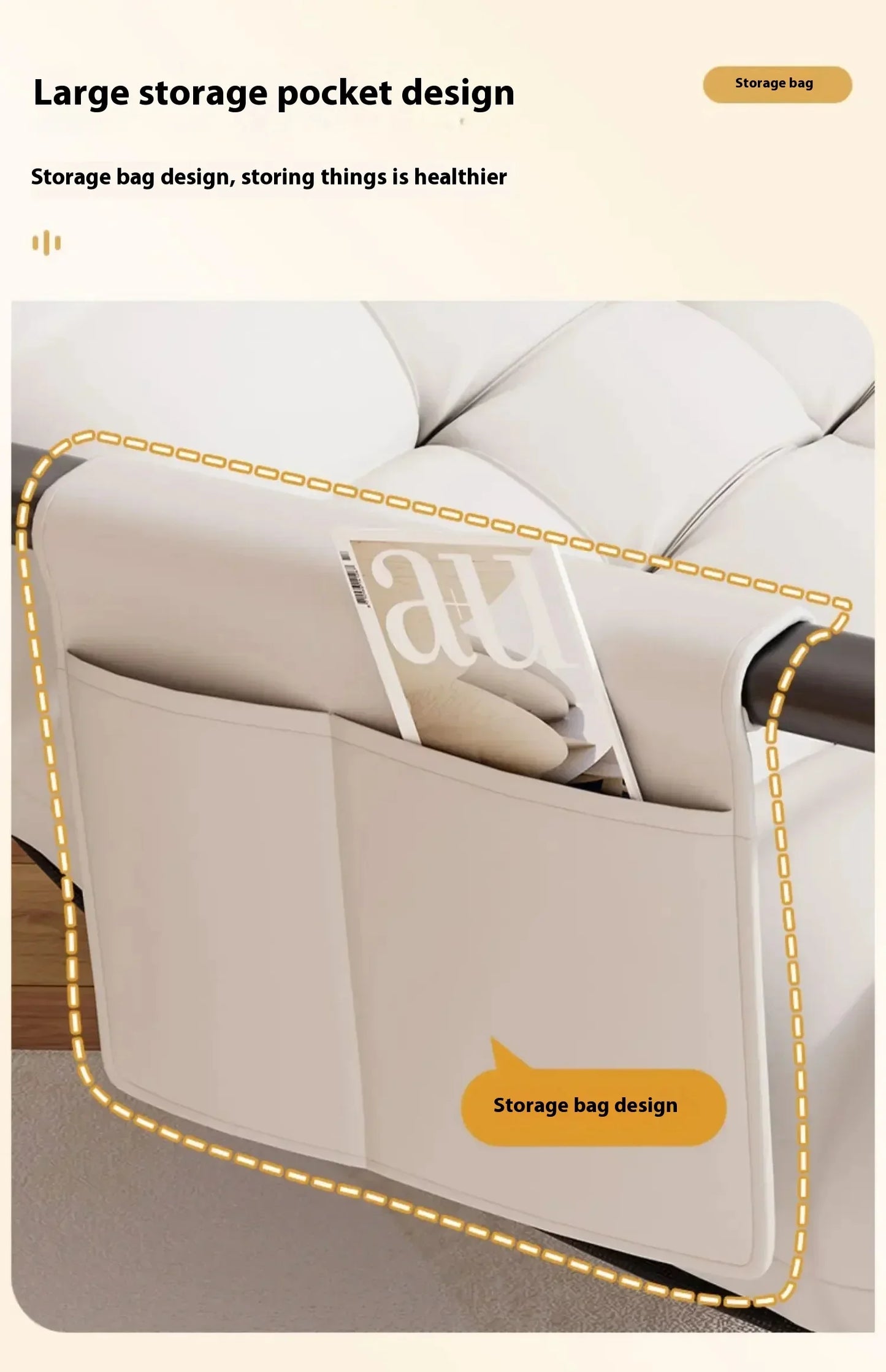 Modern Outdoor Rocker Sofa