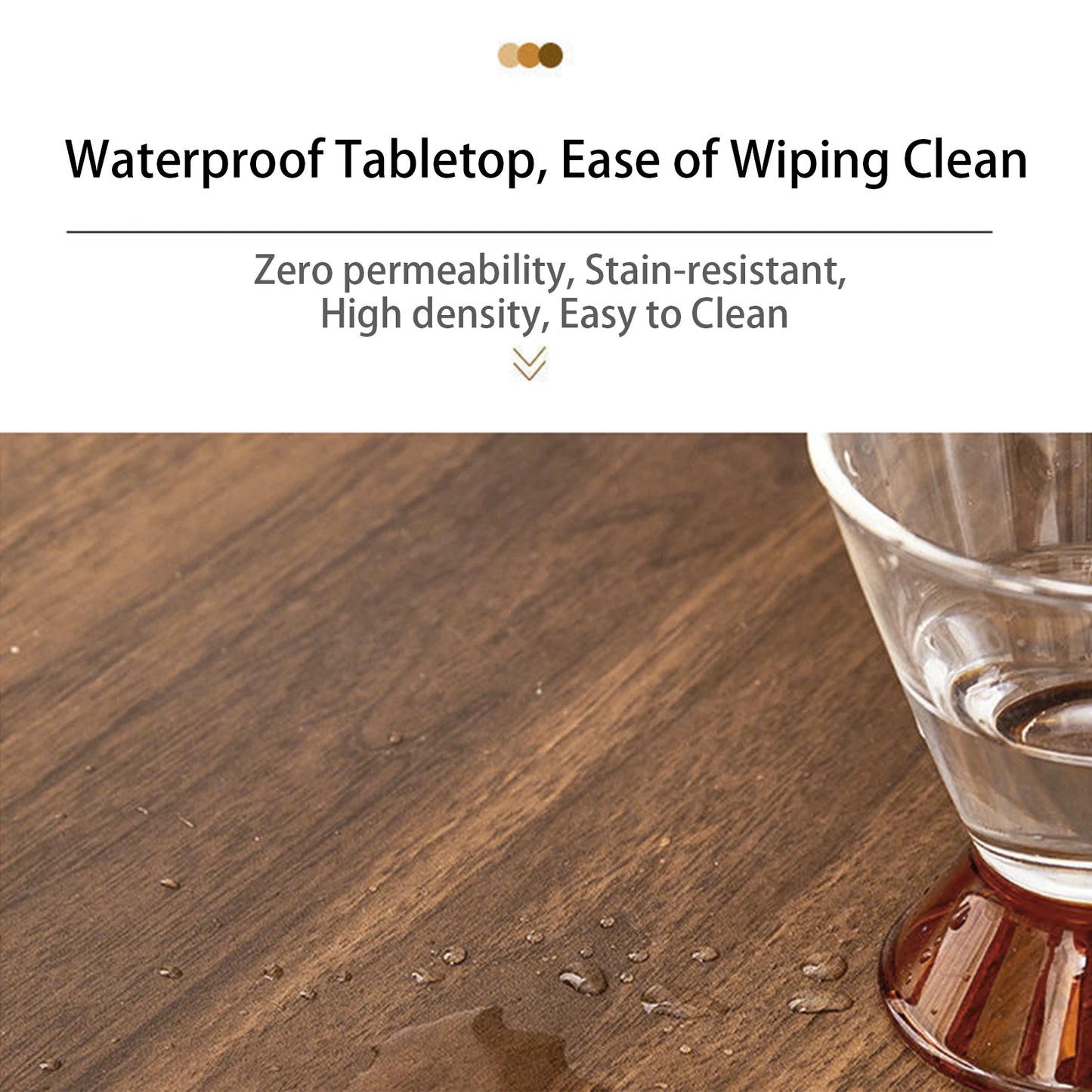 2-Piece Nesting Coffee Table Set - Industrial Coffee Table Set, Stacking Vintage Side End Table