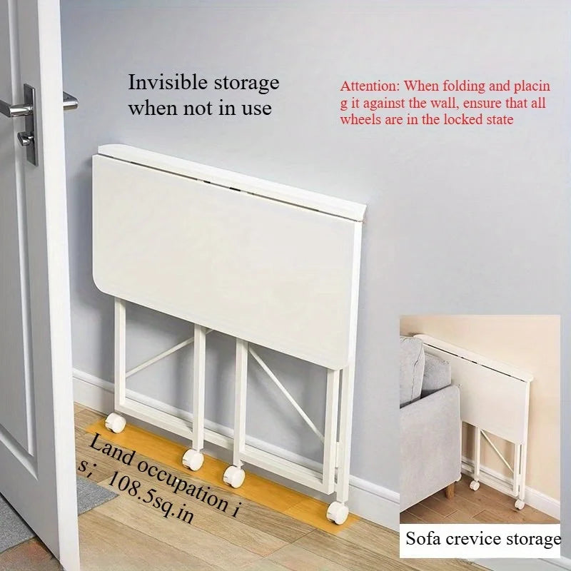 Folding small desk, Ideal for student's simple writing desk