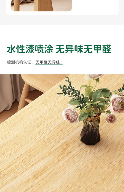 Nordic Walnut Kitchen Island Extendable Dining Table 2025