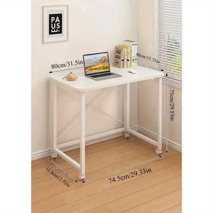 Folding small desk, Ideal for student's simple writing desk